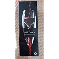 Newthinking Decantador-aireador de vino- decantador mágico para verter vino- perfecto para airear vino tinto- blanco y…